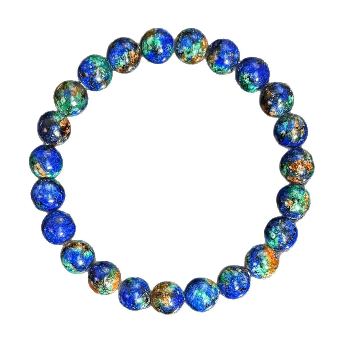 1pc/Phoenix Lapis Lazuli Bracelet-Handmade Elastic Bracelet Suitable for Gifting