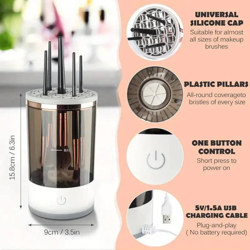 CoolSpin Makeup Brush Cleaner